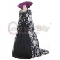 CosplayDiy Women's Costume Once Upon A Time 3 Regina Mills Dress Cosplay For Halloween