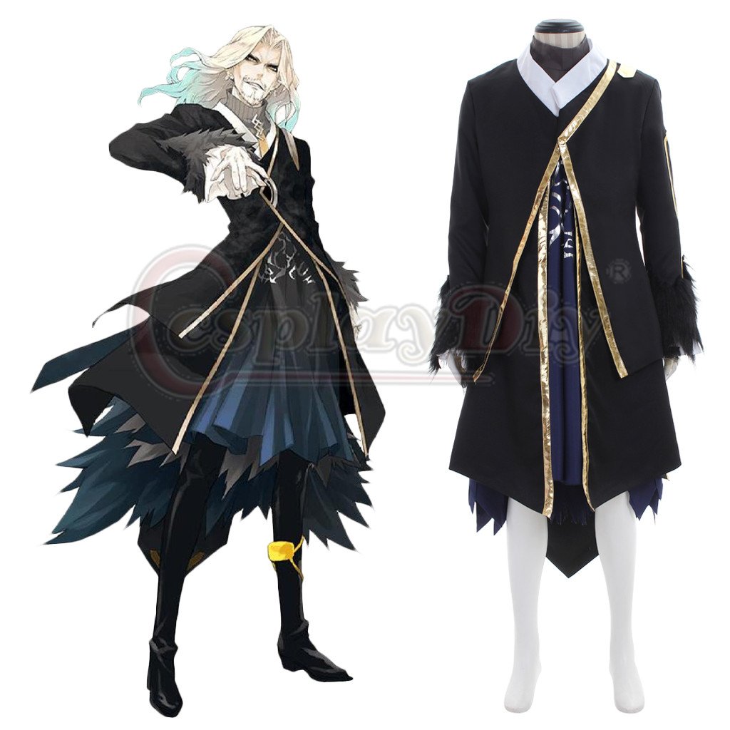 Fate Apocrypha Lancer Of Black Vlad Iii Cosplay Costume Men S Halloween Party Costume