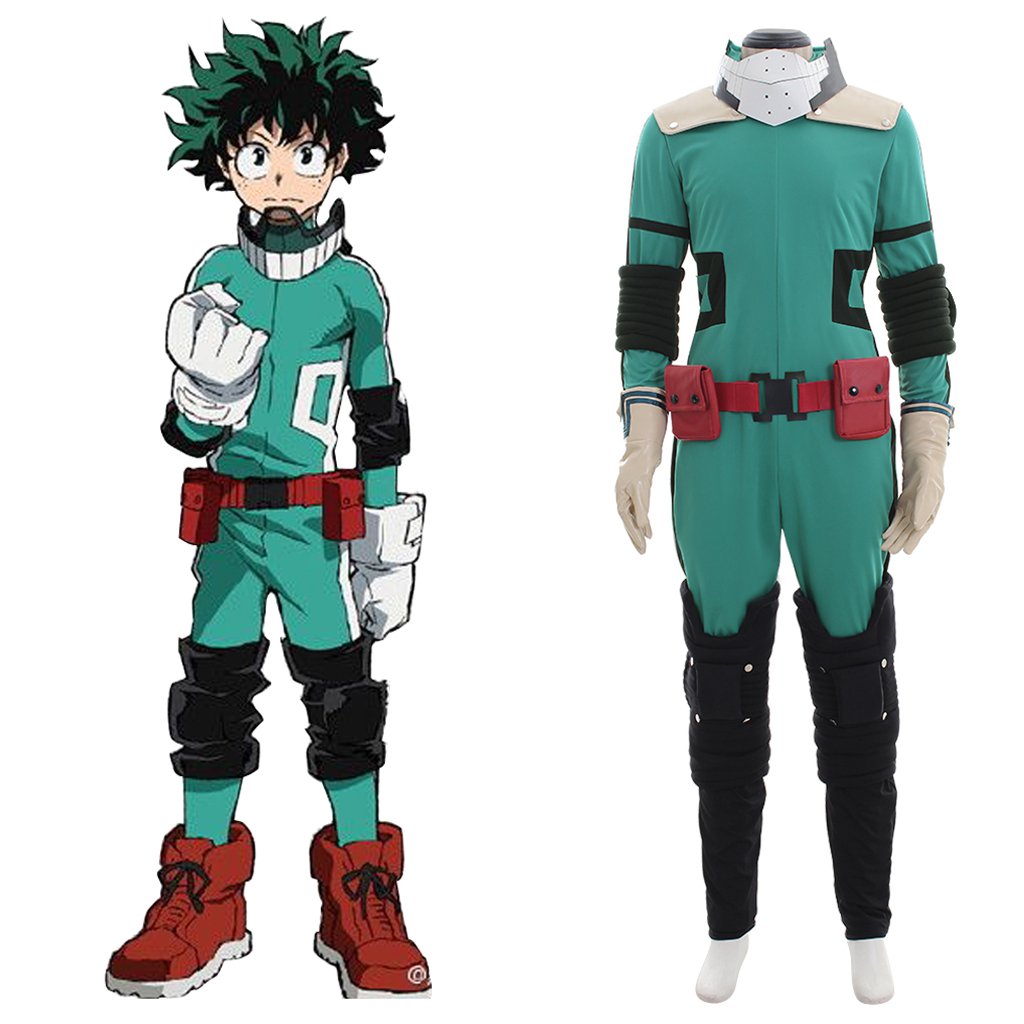 My Hero Academia Boku No Hero Akademia Midoriya Izuku Cosplay Costume Mens Costume 