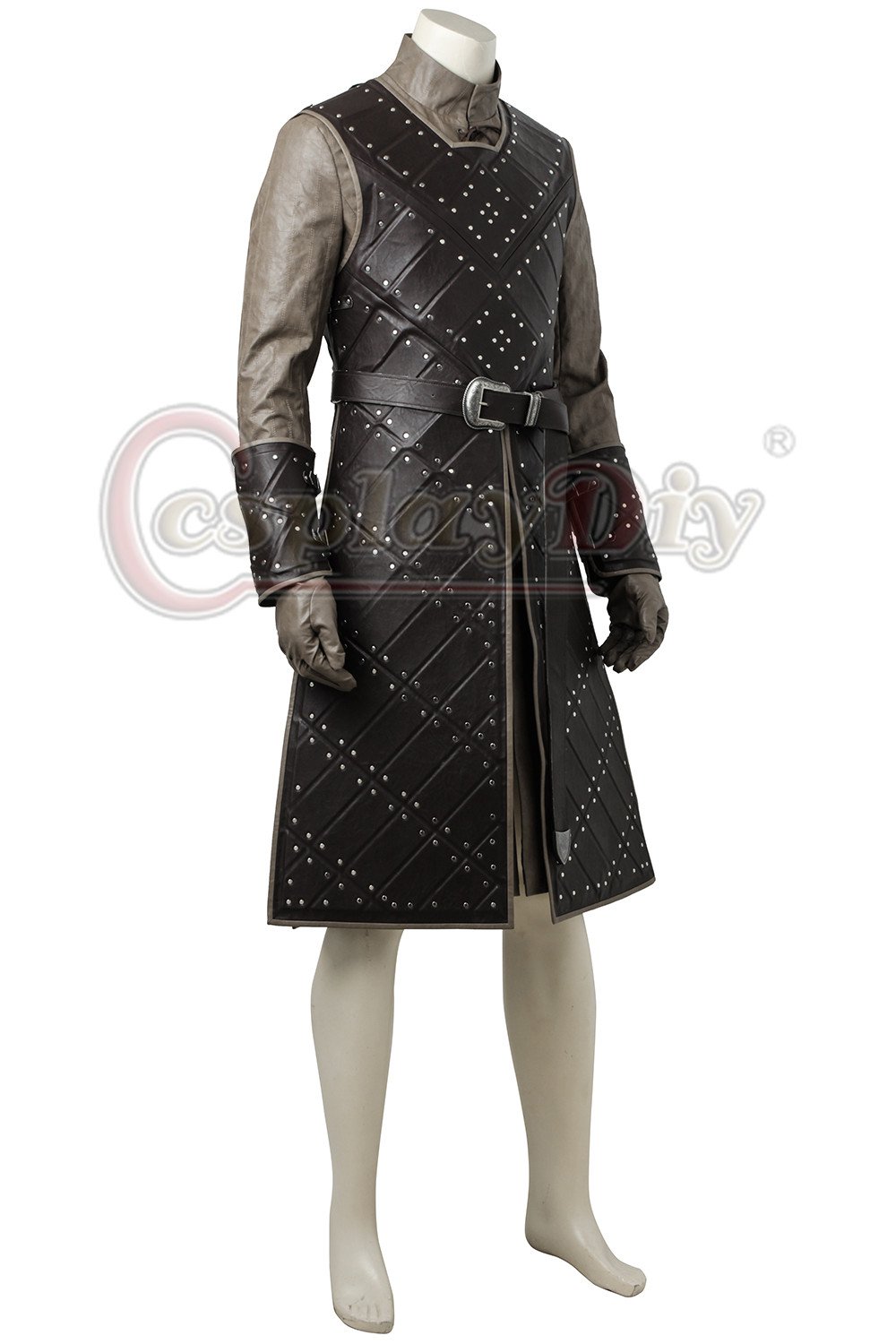 Custom Made Game of Thrones Season 7 Jon Snow Cosplay Costume Men's ...