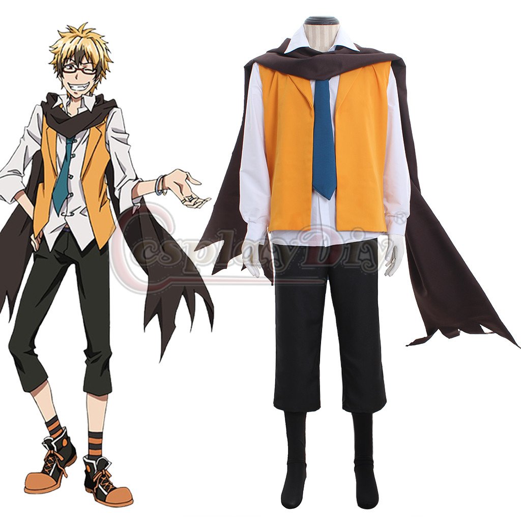 Cosplaydiy Servamp Hyde Greed Cosplay Costume Anime Servamp Costume For Men