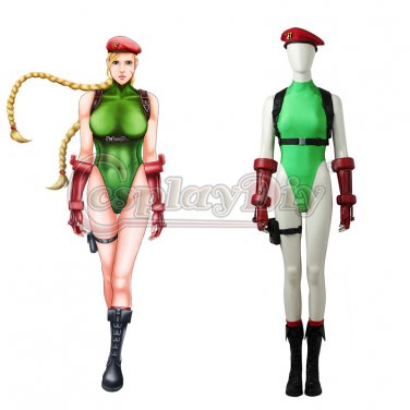 Street Fighter 6 Cammy Cosplay Costume Outfits Halloween Fancy
