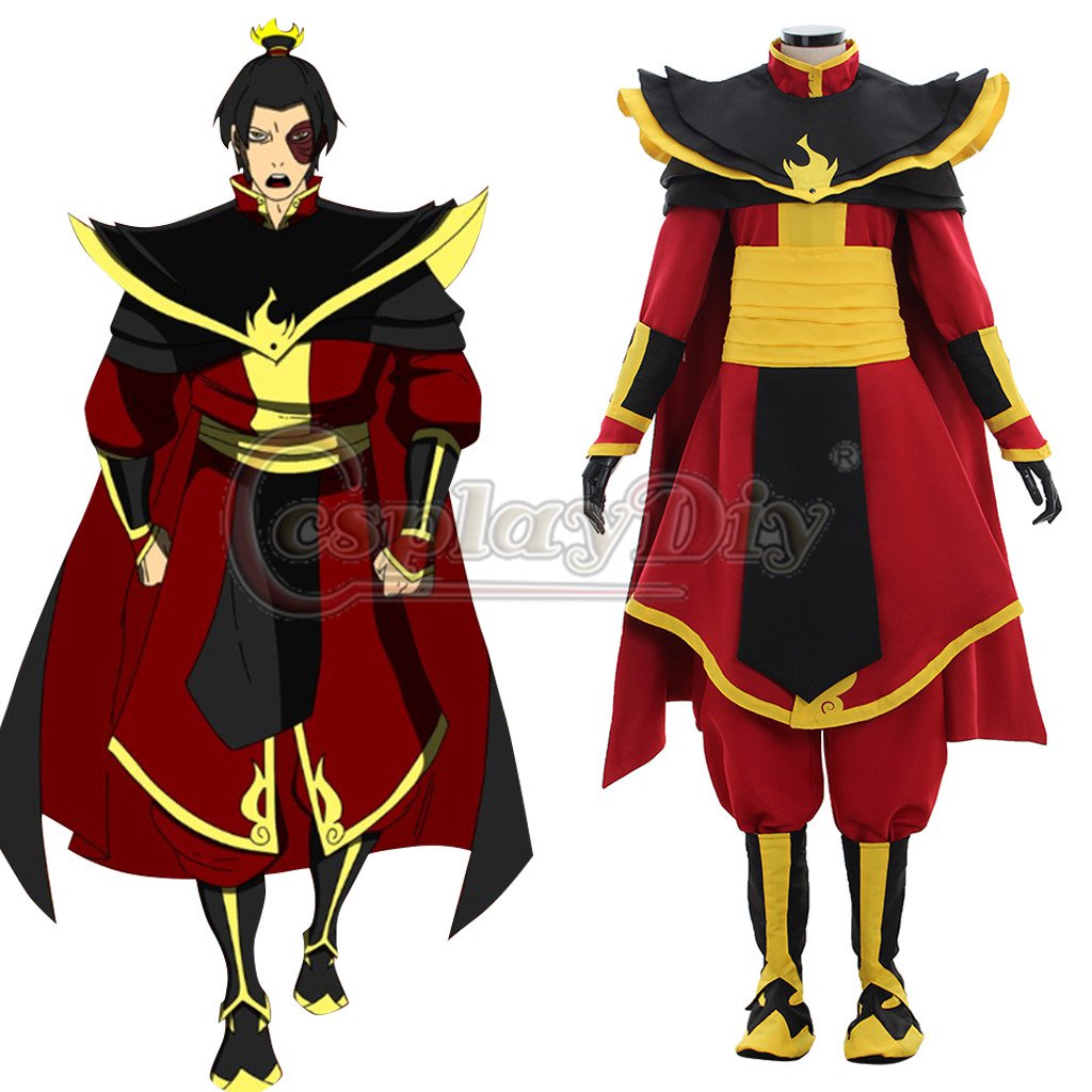 CosplayDiy Avatar The Last Airbender Fire Lord Zuko Cosplay Costume Men ...