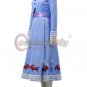 Olaf's Frozen Adventure Anna Cosplay Costume Party Dress Cosplay Costume