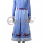 Olaf's Frozen Adventure Anna Cosplay Costume Party Dress Cosplay Costume