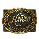 Hawaii Heritage Mint Solid Brass Vintage Belt Buckle Hawaii Heritage Mint Solid Brass Vintage Belt Buckle