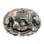 Championship Rodeo Vintage Oversized Supersized Bergamot Pewter Belt Buckle