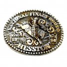 Cowboy Rodeo Bucking Horse NFR Hesston 1984 Large Belt Buckle Cowboy Rodeo Bucking Horse NFR Hesston 1984 Large Belt Buckle