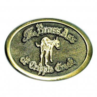 mule belt buckle