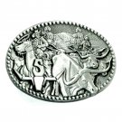 Longhorn Steer Zee Series Award Design Pewter Belt Buckle Longhorn Steer Zee Series Award Design Pewter Belt Buckle