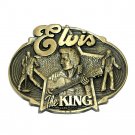 Elvis King Rock Roll Award Design Brass Belt Buckle Elvis King Rock Roll Award Design Brass Belt Buckle
