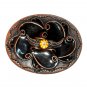 Lacquer Beads Boho Bobo Vintage Copper Western Belt Buckle