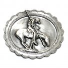 American Indian 3D Siskiyou US Pewter Vintage Belt Buckle American Indian 3D Siskiyou US Pewter Vintage Belt Buckle