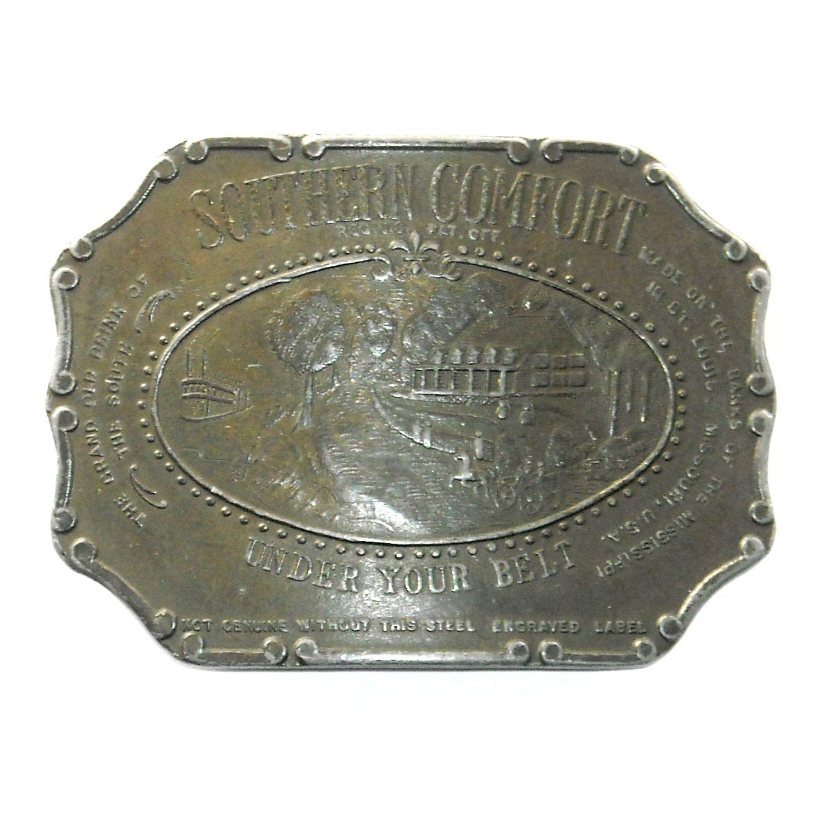 southern comfort belt buckle