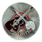 Country Western Music City USA Color Pewter Bergamot US Belt Buckle Country Western Music City USA Color Pewter Bergamot US Belt Buckle