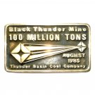 Thunder Base Mine Anacortes Brass Limited Edition 639 Belt Buckle Thunder Base Mine Anacortes Brass Limited Edition 639 Belt Buckle