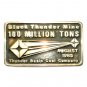 Thunder Base Mine Anacortes Brass Limited Edition 639 Belt Buckle