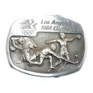 Judo Field Hockey Sport Los Angeles 1984 Olympics Sanchez Pewter Belt Buckle Judo Field Hockey Sport Los Angeles 1984 Olympics Sanchez Pewter Belt Buckle