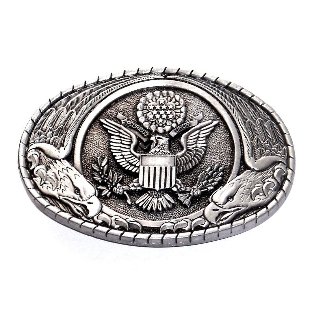 United States Seal Indiana Metal Craft Solid Pewter Classic Western ...