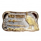 Wild Turkey Keep The Dream Alive Indiana Metal Gold Silver Colors Belt Buckle Wild Turkey Keep The Dream Alive Indiana Metal Gold Silver Colors Belt Buckle