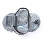 Western Silver Dollars USA Great American Belt Buckle