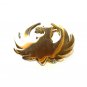 Thunderbird Ruger Logo Firebird Baron Solid Brass Vintage Belt Buckle