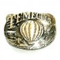 Temecula Wine Balloon Festival Award Design Brass Belt Buckle
