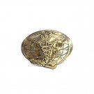 Medical Corps Caduceus Symbol Baron Solid Brass Belt Buckle For 1 Inch Belt Medical Corps Caduceus Symbol Baron Solid Brass Belt Buckle For 1 Inch Belt