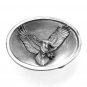 American Flying Eagle 3D Bird Bergamot Oval Western Belt Buckle