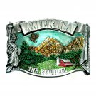 America The Beautiful Bergamot Color Belt Buckle