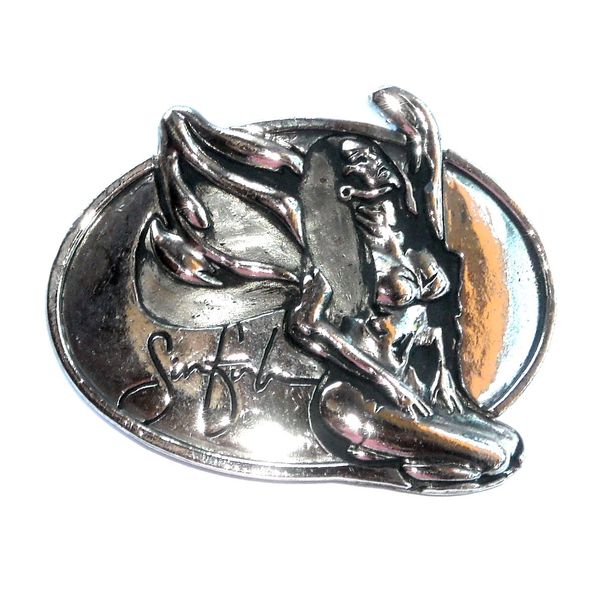 angel belt buckle