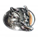 Sinful Angel Silver Color American Belt Buckle Sinful Angel Silver Color American Belt Buckle