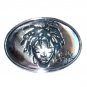 Voodoo Girl Sinful Silver Color American Belt Buckle
