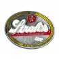 Vintage Strohs Beer Buckle Bakery Belt Buckle