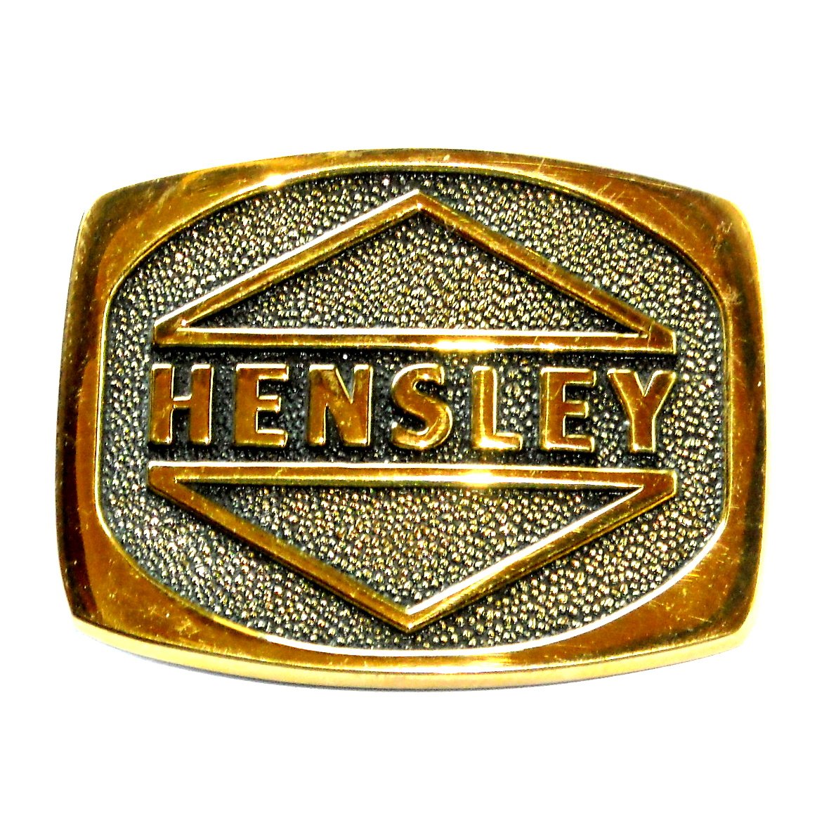 Hensley Industries BTS Brass Vintage Belt Buckle