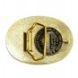 Clipper Ship Heritage Mint Solid Brass Vintage Belt Buckle