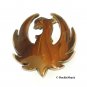 Thunderbird Ruger Logo Firebird Baron Solid Brass Vintage Belt Buckle