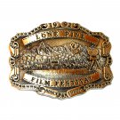 Lone Pine Film Festival 1992 Solid Brass Belt Buckle