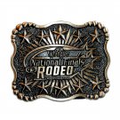 Wrangler National Finals Rodeo 2003 Montana Silversmiths Brass Belt Buckle