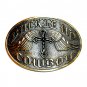 Buckle Up Cowboy Cross Angel Wings Montana Silversmiths Belt Buckle