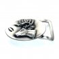 Elk 3D Old Forge Metals Handcrafted Solid Pewter Belt Buckle