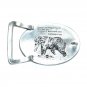 Elk 3D Old Forge Metals Handcrafted Solid Pewter Belt Buckle