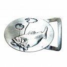 Rainbow Trout 3D Old Forge Metals Handcrafted Solid Pewter Belt Buckle Rainbow Trout 3D Old Forge Metals Handcrafted Solid Pewter Belt Buckle