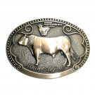 Maine Anjou Tony Lama First Edition Brass Belt Buckle Maine Anjou Tony Lama First Edition Brass Belt Buckle