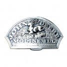 John Deere Historical Trademark Moline IL Pewter 1983 Belt Buckle
