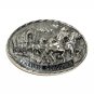 Prairie Schooner Covered Wagon 3D Tony Lama Vintage First Edition Brass Belt buckle