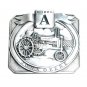 Model A John Deere Tractor Pewter 1989 Belt Buckle