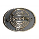 1997 John Deere Signature Dealer Belt Buckle 1997 John Deere Signature Dealer Belt Buckle