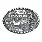 Hesston 2008 Wrangler NFR Rodeo SMALL Montana Silversmiths Belt Buckle