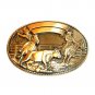 Robert Henderson Team Roper Tony Lama Trophy Brass Belt Buckle